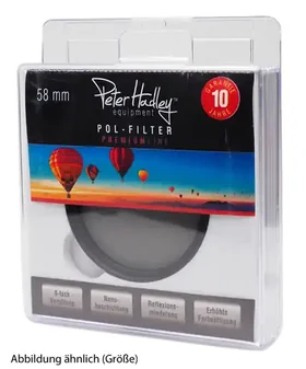 PETER HADLEY POL-FILTER CIRCULAR Ø 62 MM NANO, MULTI-COATED 8-FACH