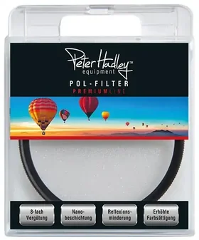 PETER HADLEY POL-FILTER CIRCULAR Ø 55 MM NANO, MULTI-COATED 8-FACH