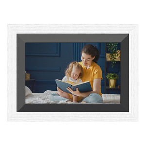BRAUN DIGIFRAME 10B WIFI WEISS+SCHWARZES PASSEPARTOUT