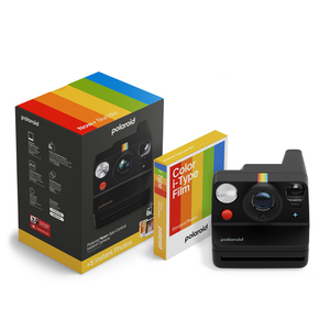 POLAROID EVERYTHING BOX NOW+ GEN3 BLACK SOFORTBILDKAMERA + I-TYPE FILM (8 AUFN.)