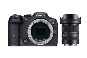 CANON EOS R7 BODY + SIGMA CONTEMPORARY 2.8/18-50 MM DC DN CANON RF-MOUNT