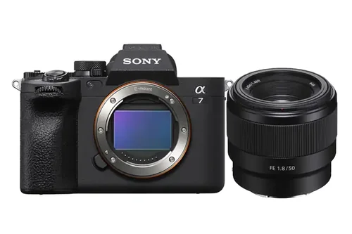 SONY ALPHA ILCE-7 IV BODY SCHWARZ INKL. 1,8/50 MM KIT