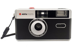 AGFA ANALOGE KAMERA WIEDERVERWENDBAR SCHWARZ