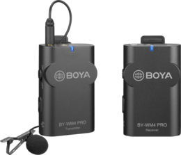 BOYA BY-WM4 PRO K1 - KIT 1X TRANSMITTER + 1X RECEIVER + 1X KOFFER