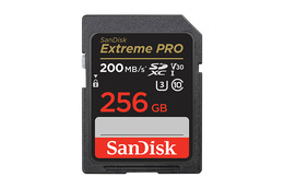 SANDISK 256 GB SDXC EXTREMEPRO 200MB/S V30 UHS-I U3, CLASS 10