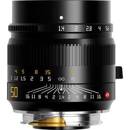 TTARTISAN 50MM F/1.4 LEICA M-MOUNT BLACK