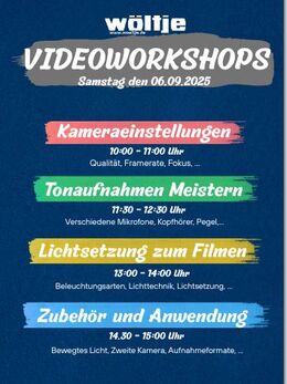 Videoworkshop am 06.09.2025