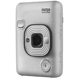 FUJIFILM INSTAX LIPLAY STONE WHITE SOFORTBILDKAMERA