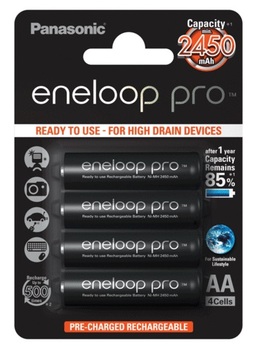 PANASONIC ENELOOP PRO, AA (MIGNON) 2500 MAH, 4 STCK.