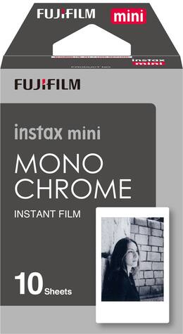 FUJIFILM INSTAX MINI MONOCHROME FILM 10 BILDER