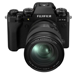 FUJIFILM X-T4 SCHWARZ + FUJINON XF16-80MM F4 R OIS WR