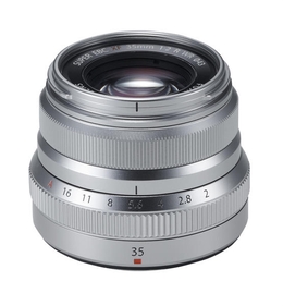 FUJIFILM XF-35MM F2 R WR SILBER