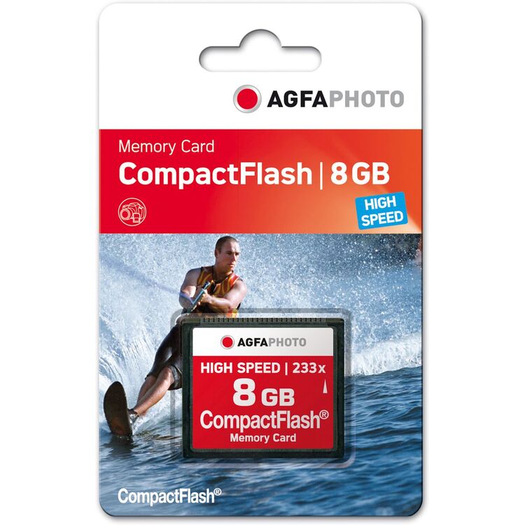 AGFA CF KARTE 8 GB - 233X HIGH SPEED