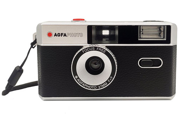 AGFA ANALOGE KAMERA WIEDERVERWENDBAR SCHWARZ