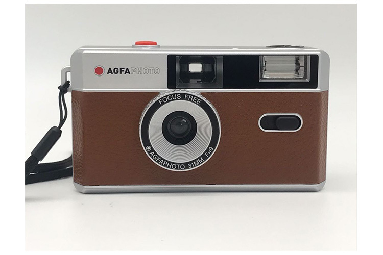 AGFA ANALOGE KAMERA WIEDERVERWENDBAR BRAUN