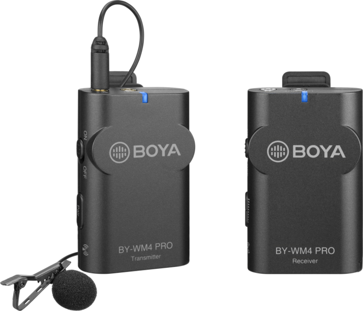 BOYA BY-WM4 PRO K1 - KIT 1X TRANSMITTER + 1X RECEIVER + 1X KOFFER