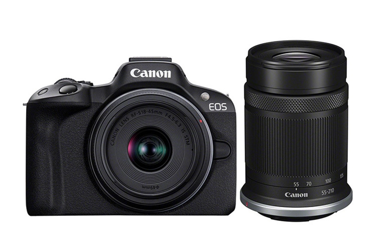 Canon EOS R50+RF-S 18-45 mm IS STM + 5,0-7,1/55-210 mm IS STM Kamerakit