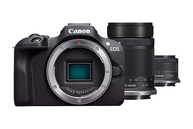 CANON EOS R100+RF-S 18-45 MM IS STM + 5.0-7.1/55-210 MM IS STM