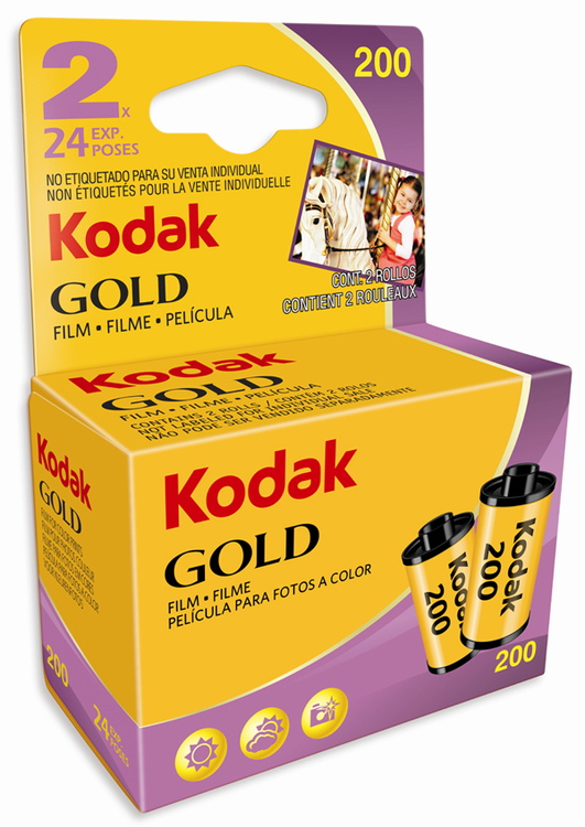 KODAK GOLD 200 135/24 2ER PACK