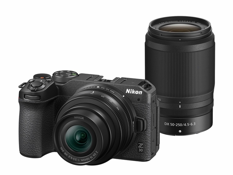 NIKON Z 30 KIT DX 16-50 MM 1:3.5-6.3 VR + DX 50-250 MM 1:4.5-6.3 VR