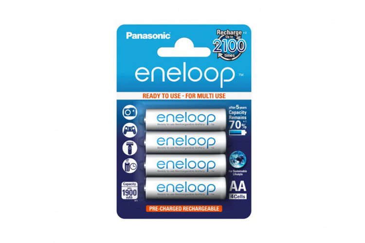 PANASONIC ENELOOP, AA (MIGNON) 1900 MAH, 4 STCK.