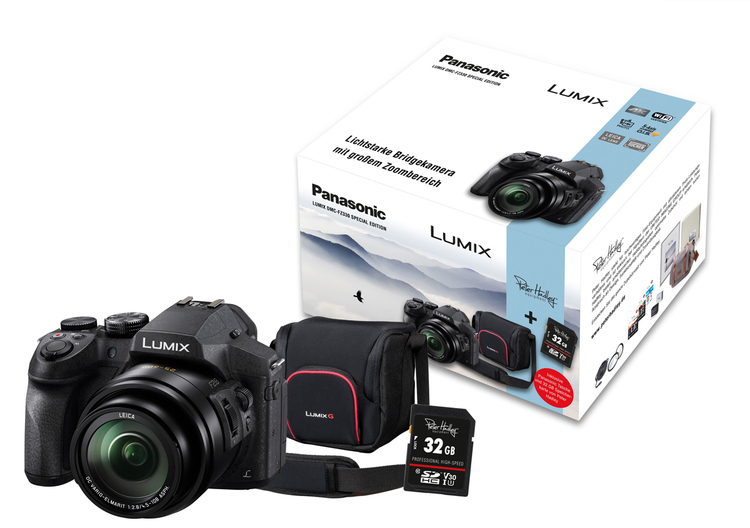 PANASONIC DMC-FZ330 SPECIAL EDITION + 64GB SDHC-KARTE + PANASONIC TASCHE