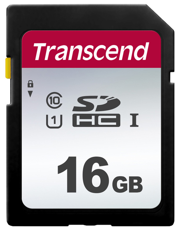 TRANSCEND 16GB SDHC-KARTE 300S UHS-I U1 CL10 95/10MB/S