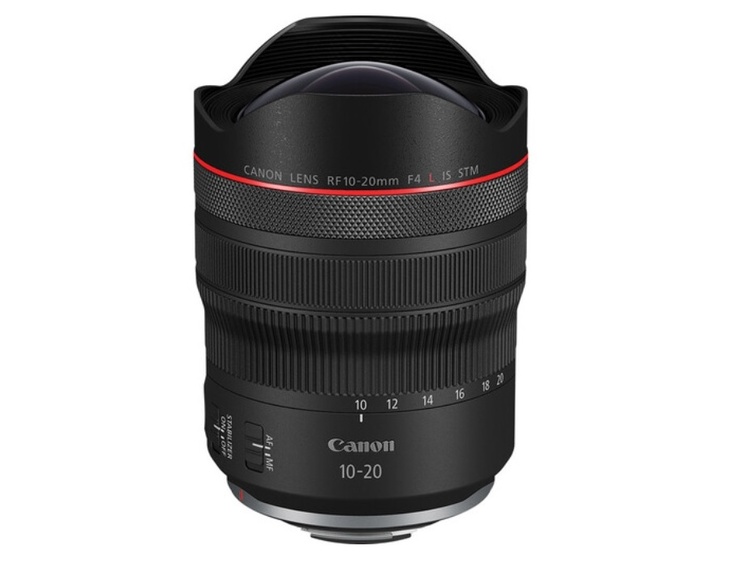 CANON RF 4.0/10-20 MM F4 L IS STM