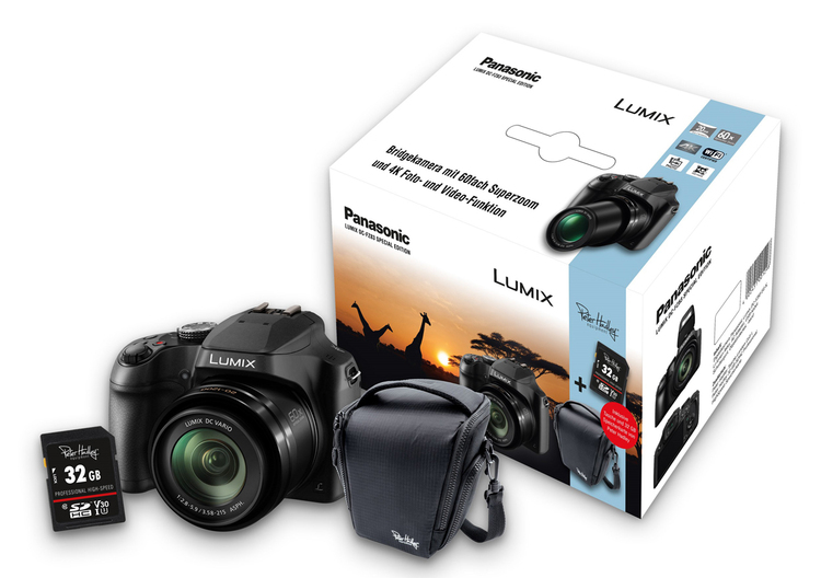 PANASONIC DC FZ 83 SPECIAL EDITION INKL. TASCHE & 32GB SDHC