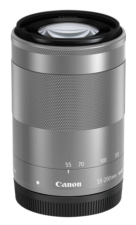 CANON EF-M 4.5-6.3 / 55-200 MM IS STM SILBER