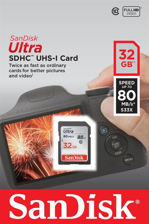 SANDISK SDHC ULTRA 32GB