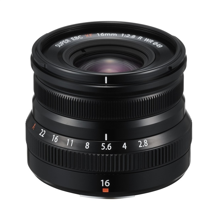 FUJIFILM XF16MM F2.8 R WR SCHWARZ